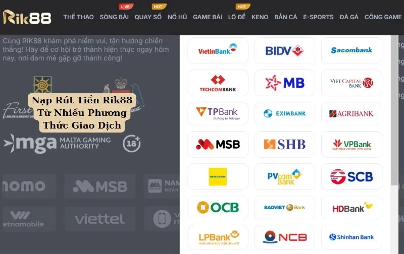 Hướng dẫn chi tiết các bước nạp tiền